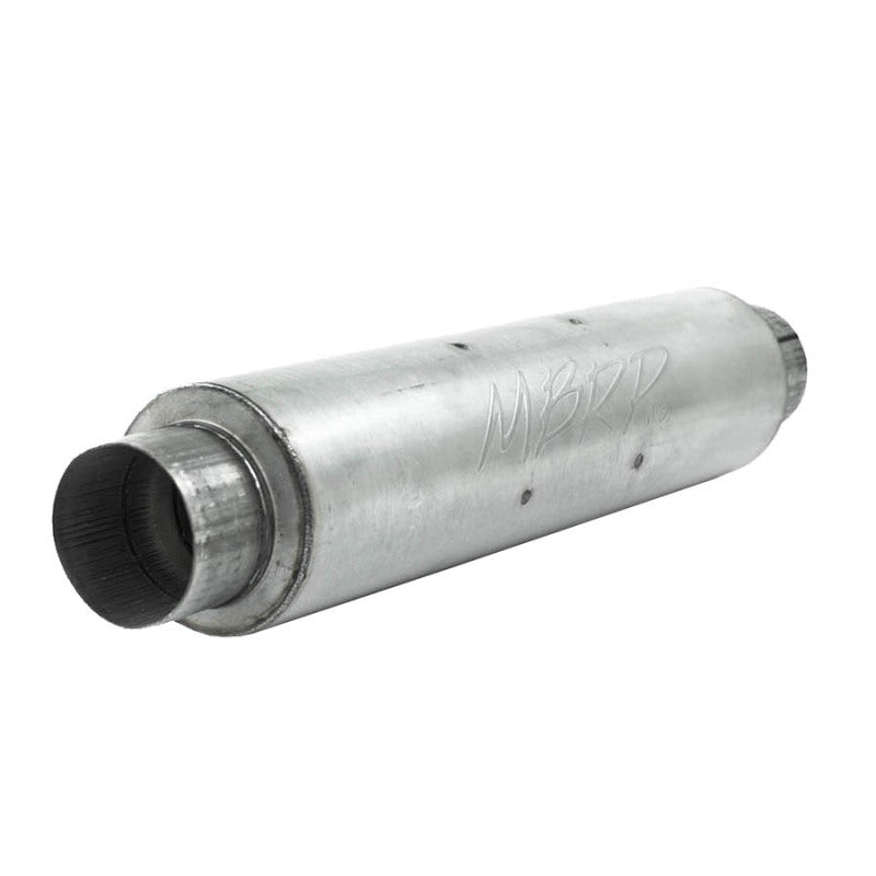 MBRP Universal Quiet Tone Muffler 4" Inlet/Outlet 24" Body 6" Dia 30", AL, M1004A