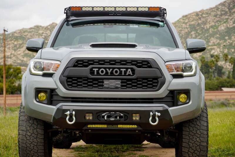 DV8 Offroad Centric Winch Bumper for 16-23 Toyota Tacoma - FBTT1-06