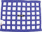 Window Net Border Style 18 x 24 SFI Blue