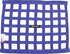 Window Net Border Style 18 x 24 SFI Blue