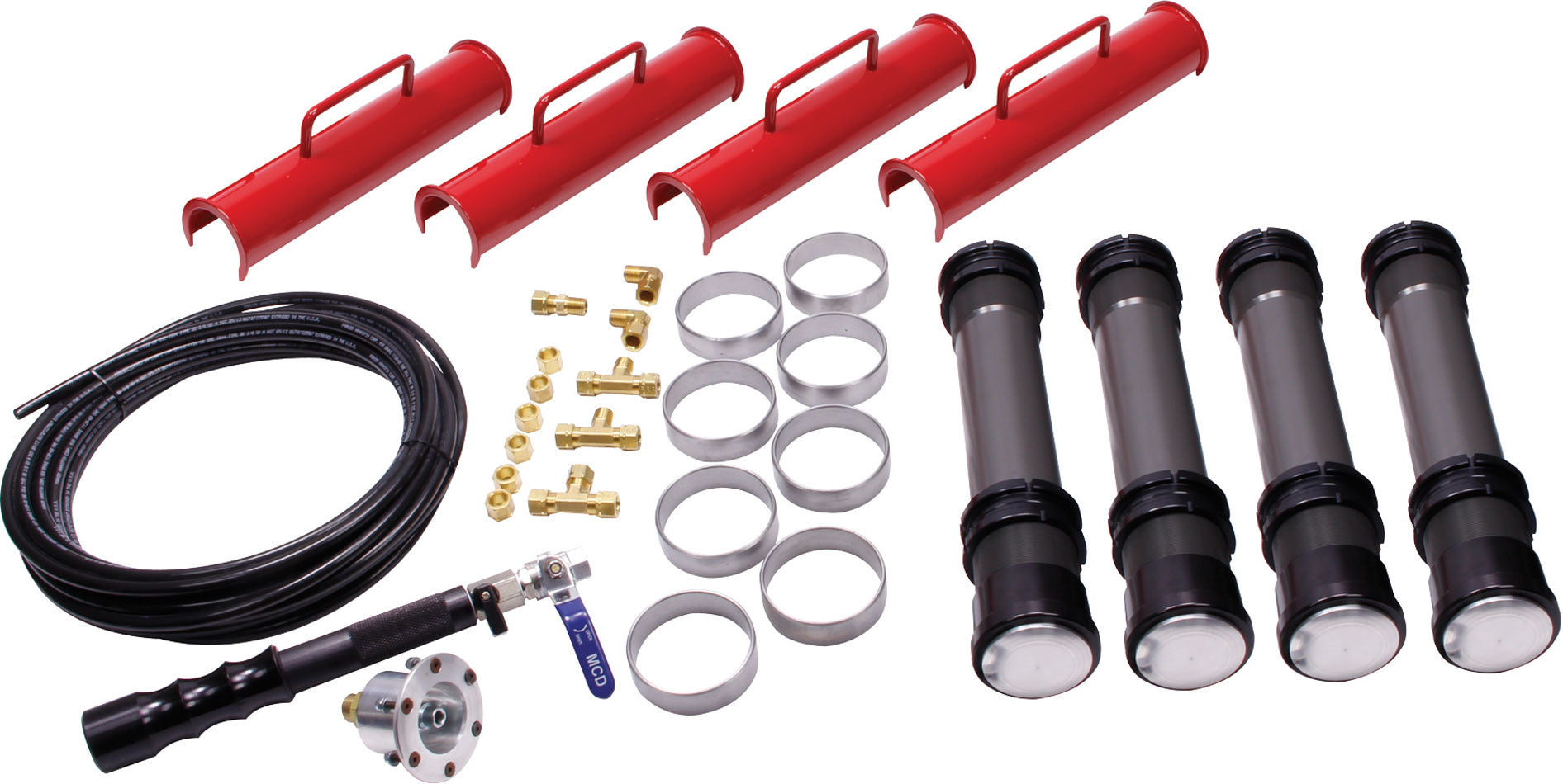 Allstar Performance Air Jacks Complete Kit 15.25in