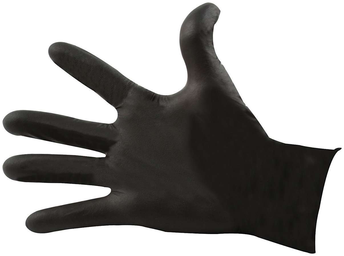 Allstar Performance Nitrile Gloves Black Large