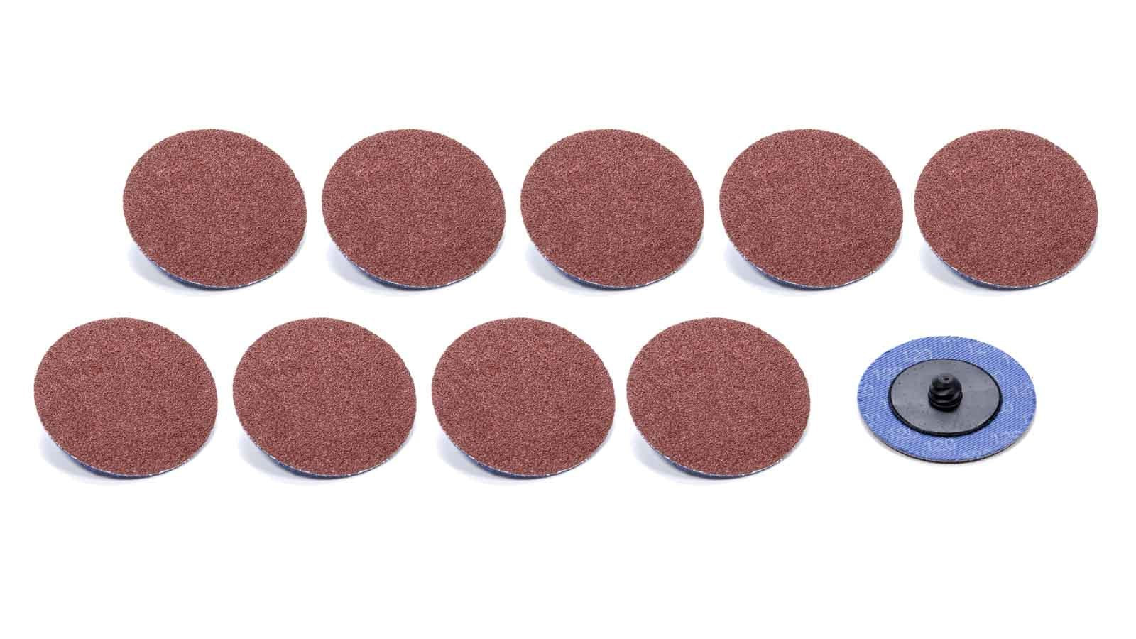 Allstar Performance Twist Lock Sanding Disc 2in 120 Grit 10pk