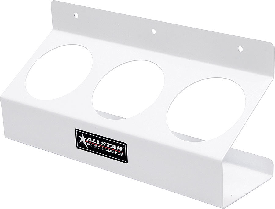 Allstar Performance Aerosol Can Holder White 3 Hole