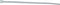 Allstar Performance Wire Ties Natural 3-1/2in 100pk