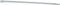 Allstar Performance Wire Ties Natural 6in 100pk
