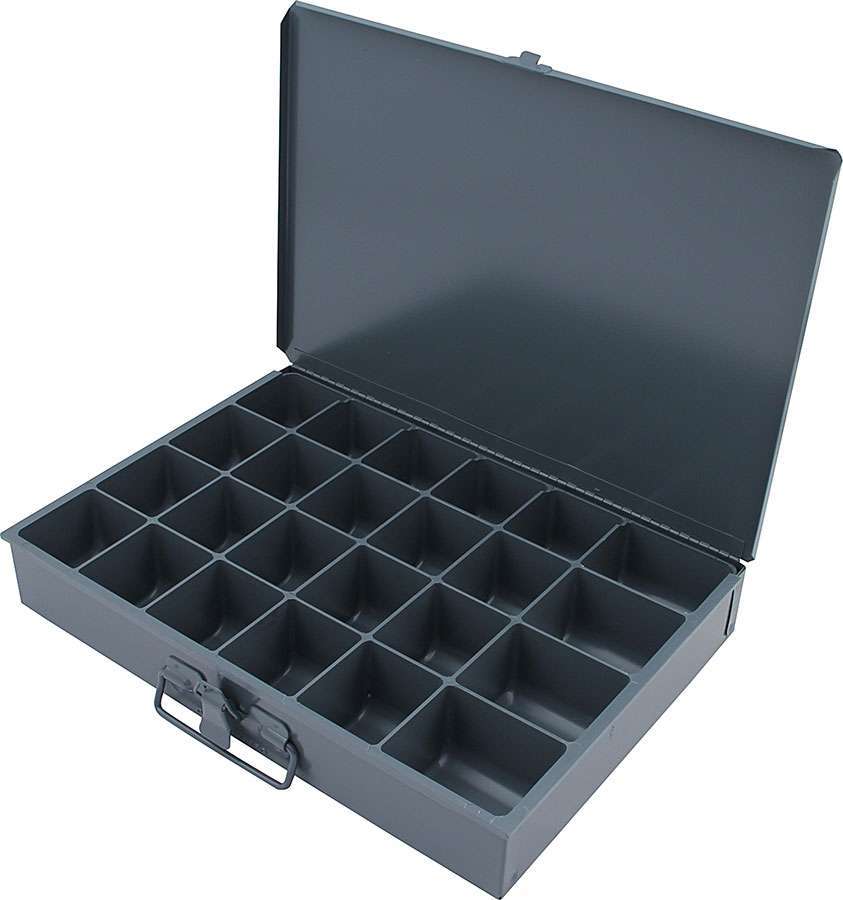 Allstar Performance Metal Storage Case 24 Comp 9.5x13.5x2