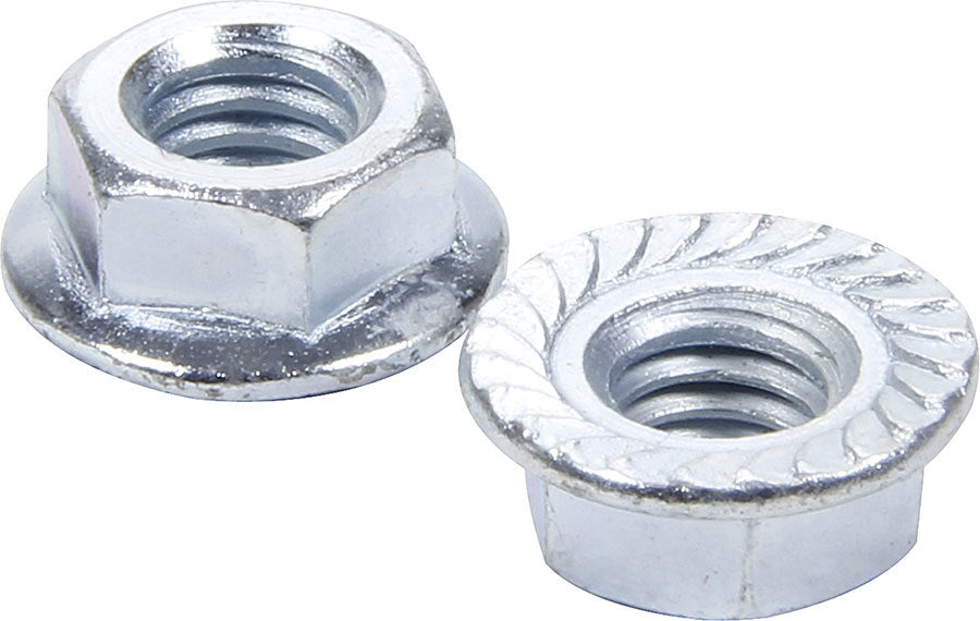 Allstar Performance Serrated Flange Nuts 5/16-18 10pk