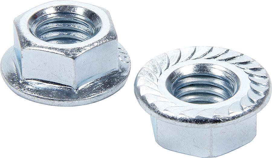 Allstar Performance Serrated Flange Nuts 1/2-13 10pk