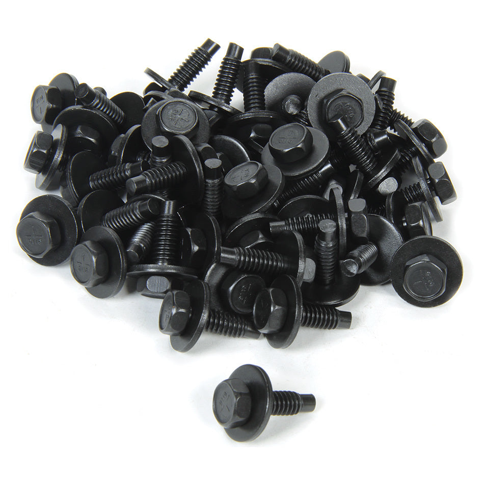 Allstar Performance Body Bolt 3/4in 50pk Black