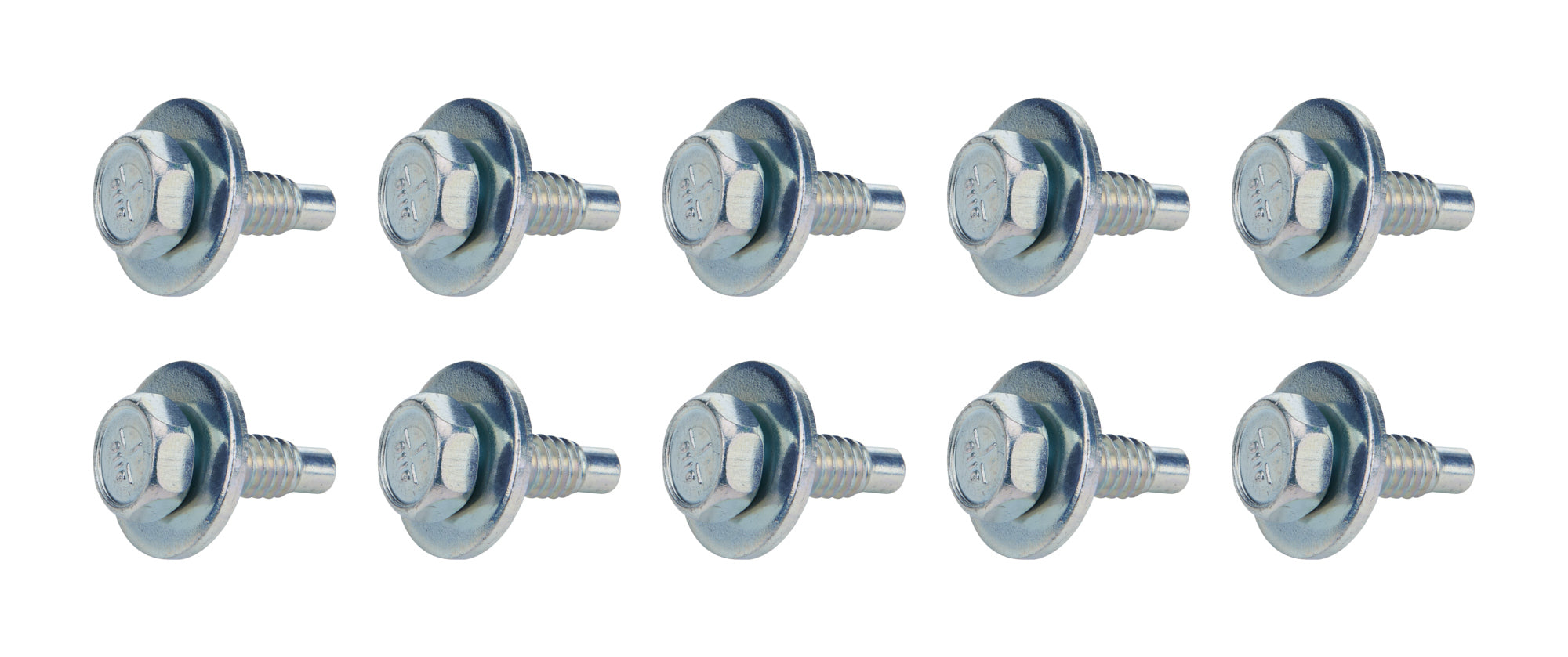 Allstar Performance Body Bolt 3/4in 10pk Silver