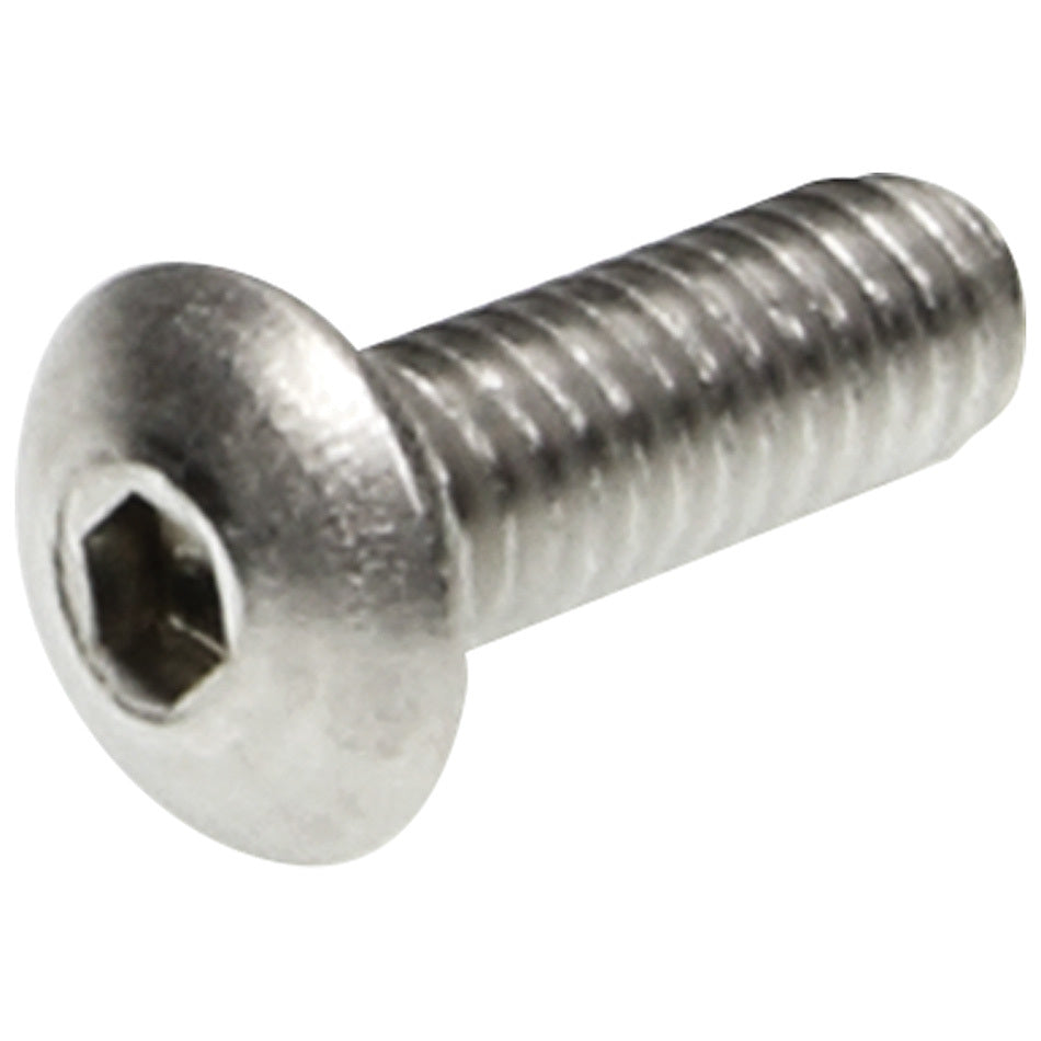 Allstar Performance Button Head Bolts 8-32 x 1/2in 25pk SS