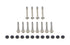 Allstar Performance Nerf Bar and Bumper Kit Titanium