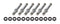 Allstar Performance Radius Rod Stud Kit Titanium