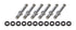 Allstar Performance Radius Rod Stud Kit Titanium