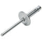 Allstar Performance Lg Hd Rivet 250Pk Silver Flange Type Alum Mandrel