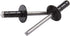 Allstar Performance Med Hd Rivet Black 250pk Multi Grip Alum Mandrel