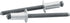 Allstar Performance Sm Hd Rivet Silver 250pk