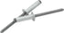 Allstar Performance Sm Hd Rivet Silver 250pk