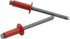 Allstar Performance Sm Hd Rivet Red 250pk