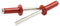 Allstar Performance Sm Hd Rivet Red Alum 250pk