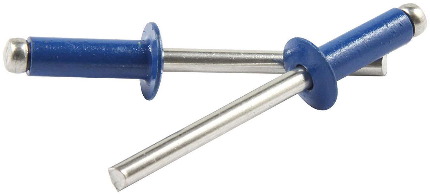Allstar Performance Sm Hd Rivet Blue Alum 250pk Chevron
