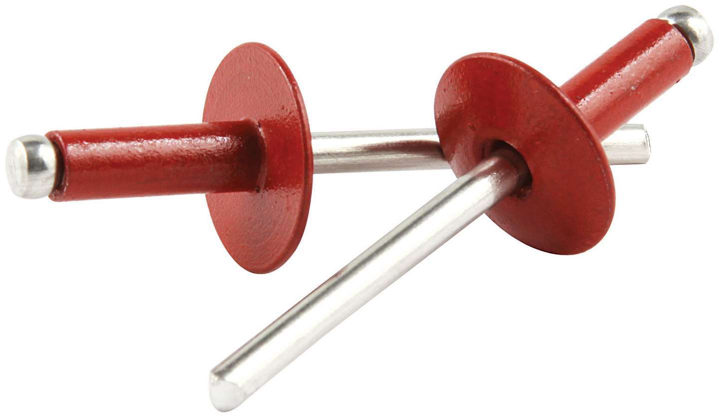 Allstar Performance Lg Hd Rivet Red Alum 250pk