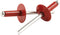 Allstar Performance Lg Hd Rivet Red Alum 250pk
