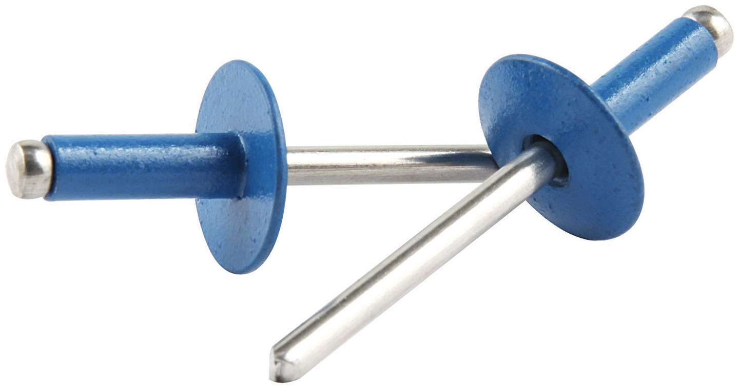 Allstar Performance Lg Hd Rivet Blue Alum 250pk Pepsi