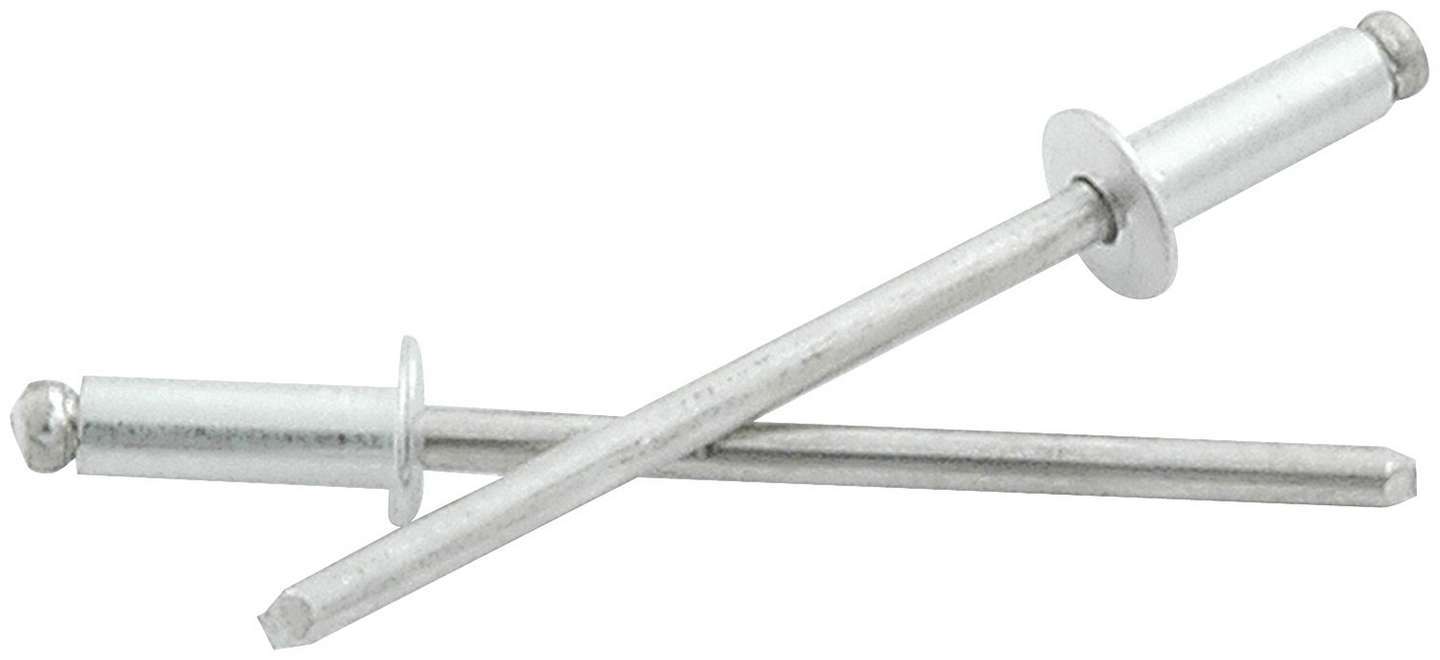 Allstar Performance 1/8in Alum Rivet Silver 25Pk 1/8in-1/4in