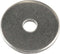 Allstar Performance Back Up Washers 3/16 Large O.D. 100pk Steel