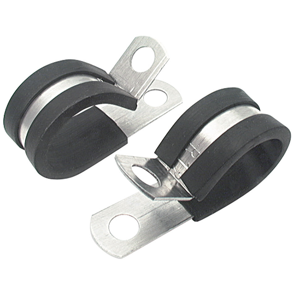 Allstar Performance Aluminum Line Clamps 1/2in 50pk