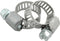Allstar Performance Hose Clamps 1/2in OD 2pk No.01