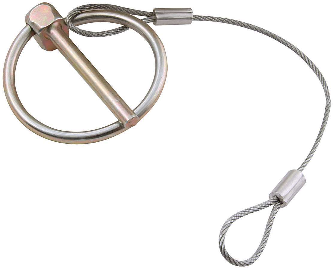Allstar Performance Flip-Over Clip 3/16in w/ 6in Lanyard