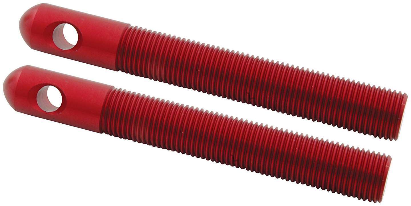 Allstar Performance Repl Aluminum Pins 1/2in Red 2pk