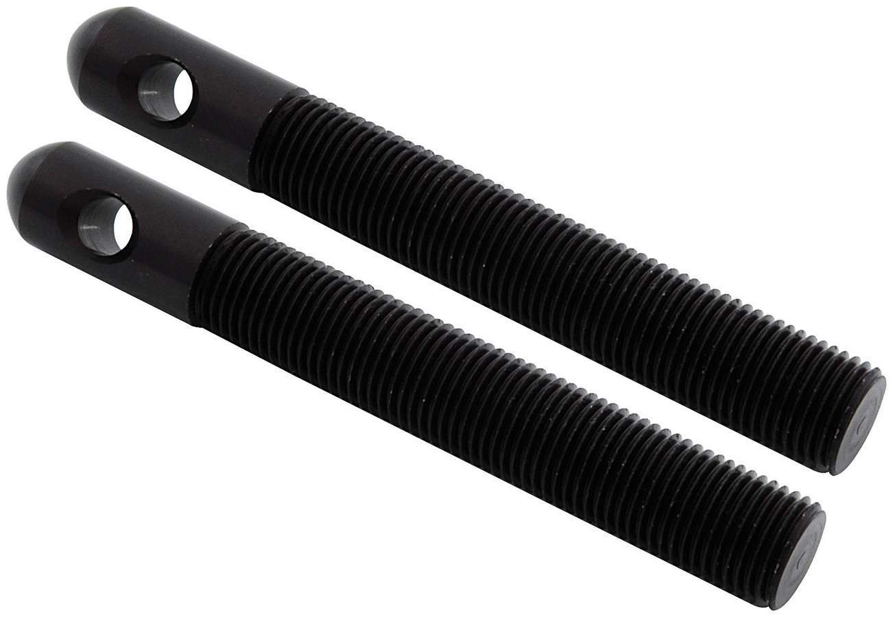 Allstar Performance Repl Aluminum Pins 1/2in Black 2pk