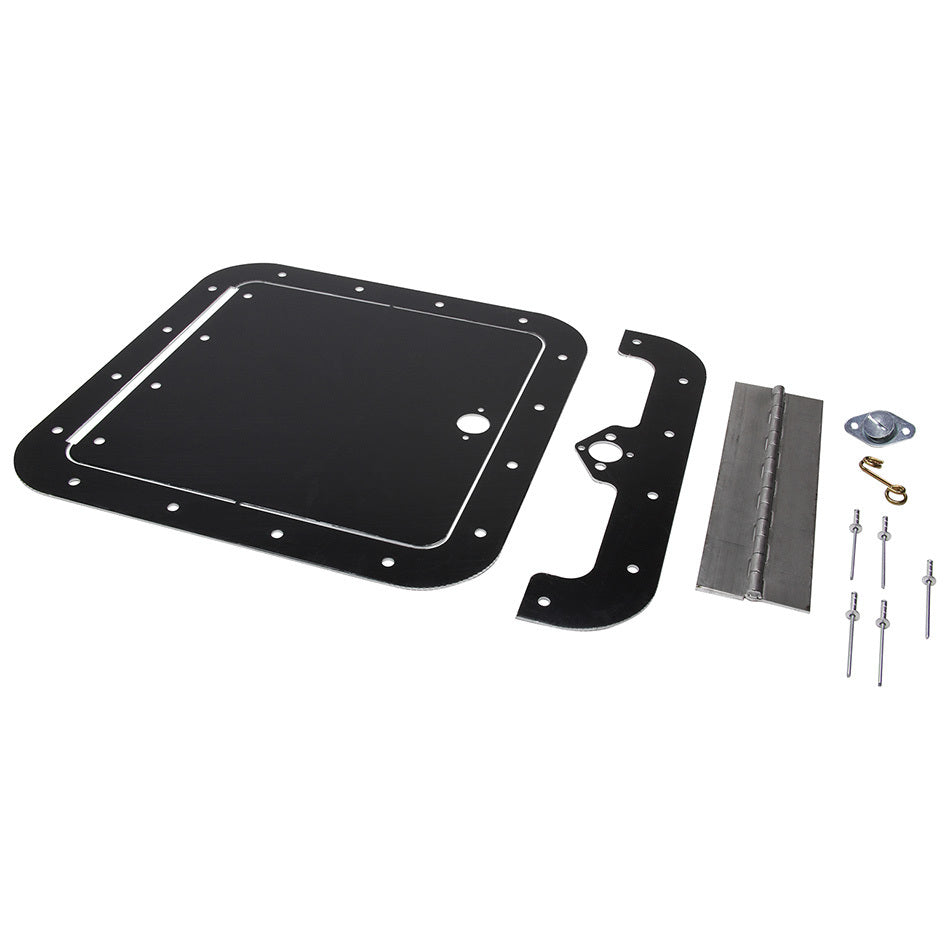 Allstar Performance Access Panel Kit Black 8in x 8in