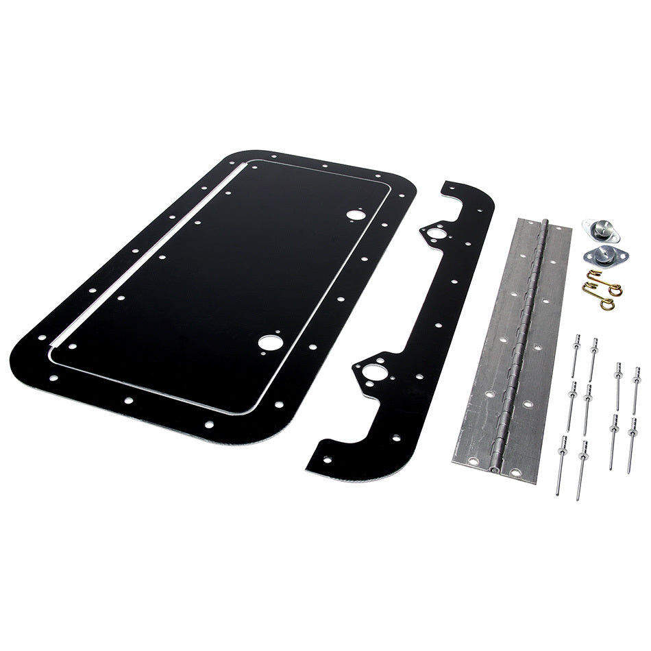 Allstar Performance Access Panel Kit Black 6in x 14in