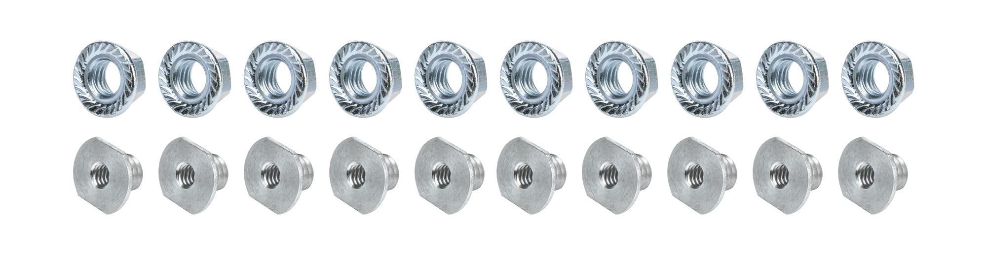 Allstar Performance Threaded Nut Insert Aluminum 10pk