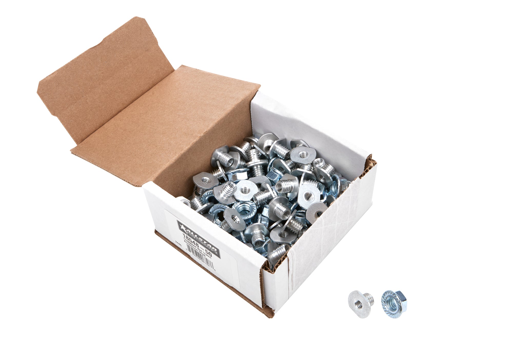 Allstar Performance Threaded Nut Insert Aluminum 50pk