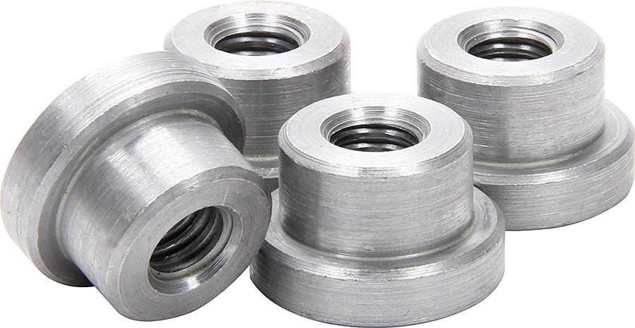 Allstar Performance Weld On Nuts 3/8-16 Short 4pk