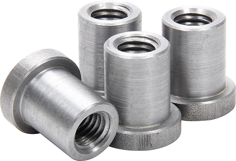 Allstar Performance Weld On Nuts 1/2-13 Long 4pk