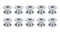 Allstar Performance Motor Mount Spacer 1in 10pk
