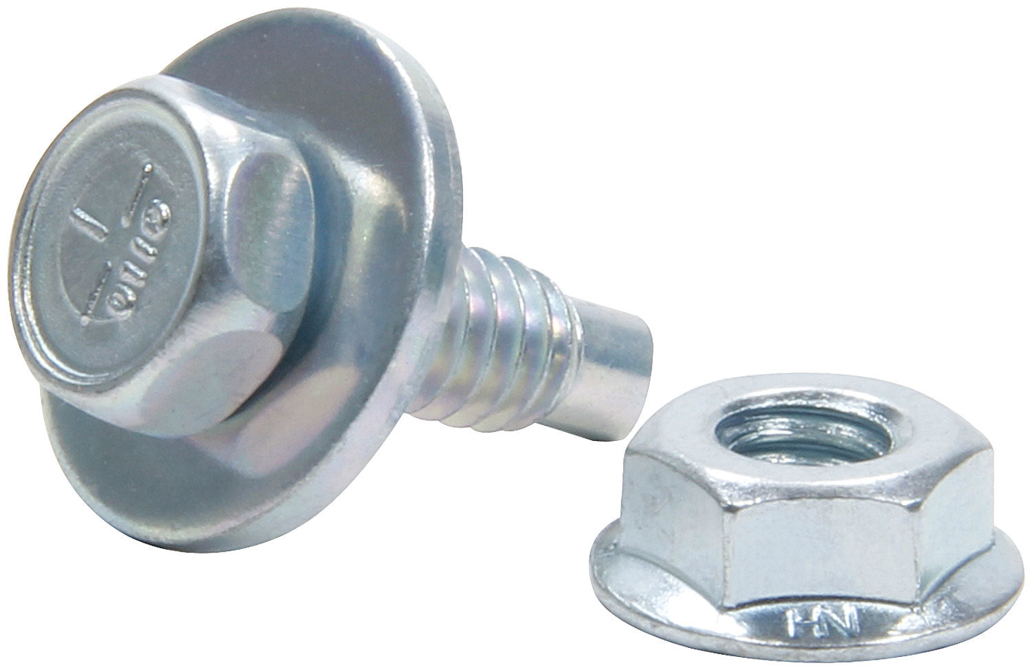 Allstar Performance Body Bolt Kit 10pk Silver 3/4in