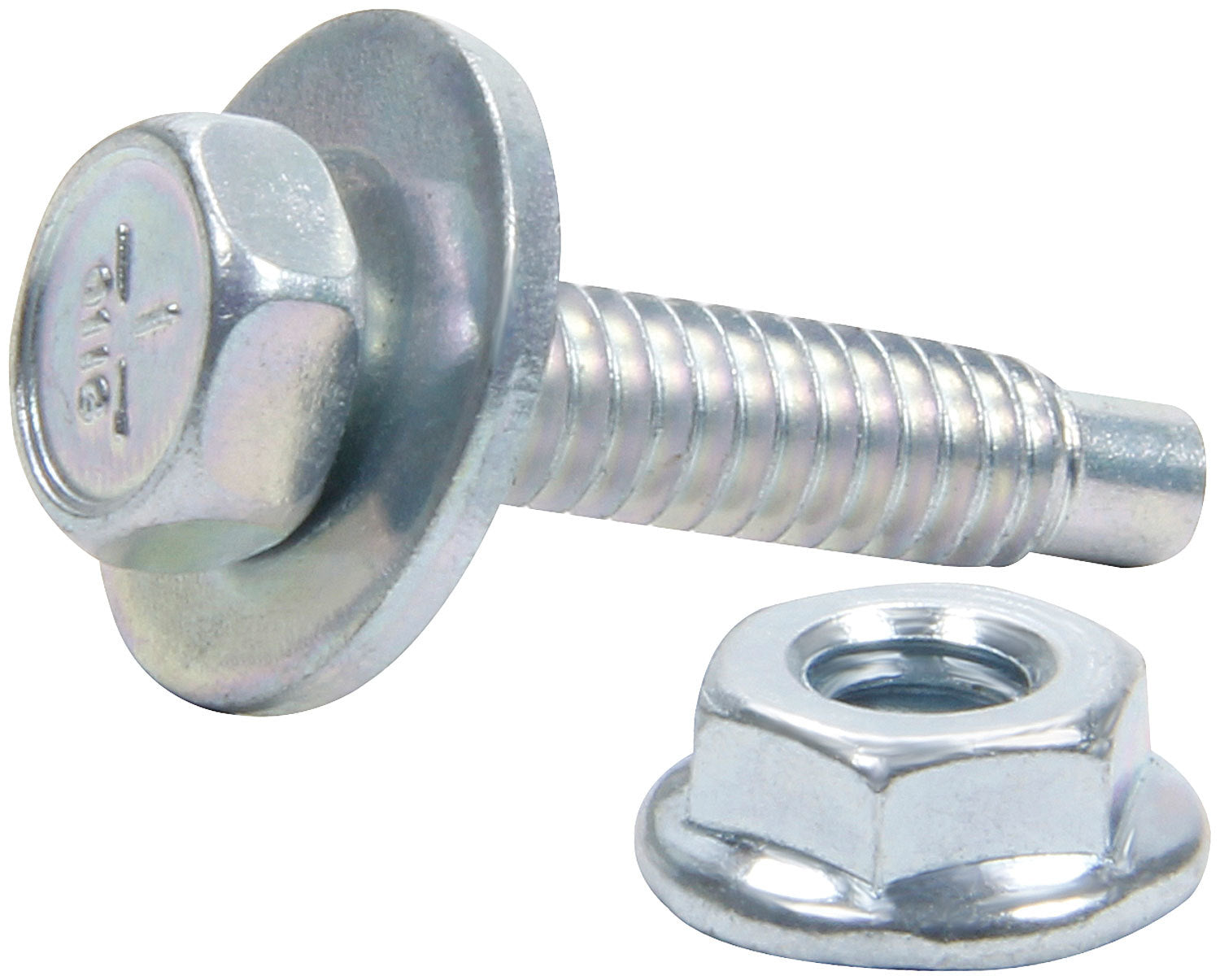 Allstar Performance Body Bolt Kit 50pk Silver 1-1/8in