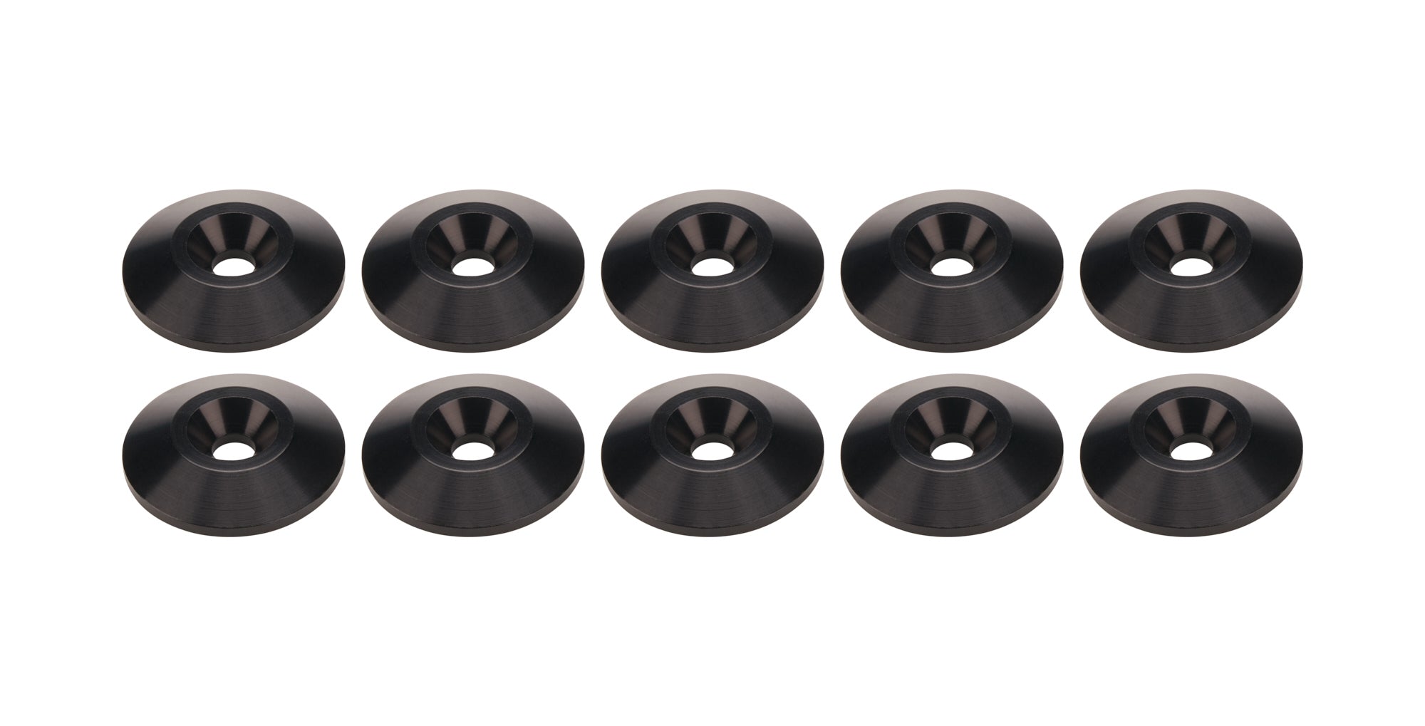 Allstar Performance Countersunk Washer Black #10 10pk