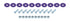 Allstar Performance Countersunk Bolt Kit Purple 10pk