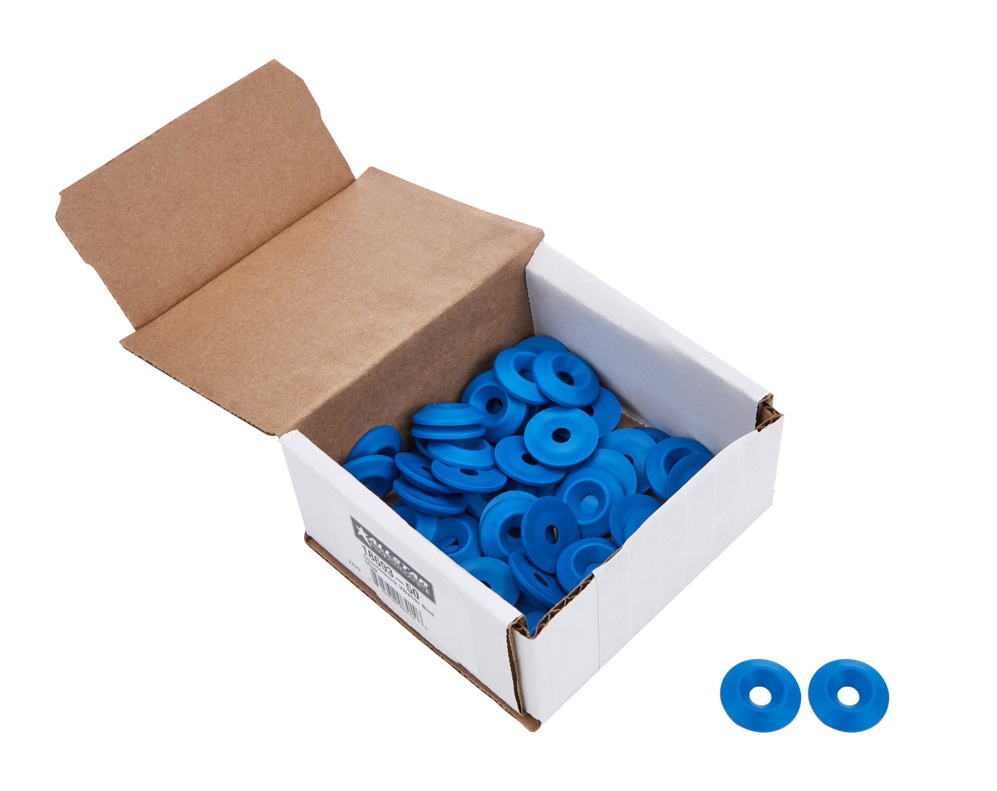 Allstar Performance Countersunk Washer Blue 50pk