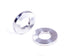 Allstar Performance Aluminum Spacers 1/2in ID x 1/8in Long
