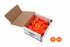 Allstar Performance Body Bolt Washer Plastic Fluorescent Orange 50pk